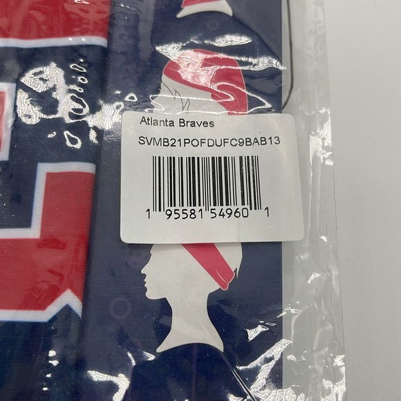 FOCO MLB Atlanta Braces Gaiter Scarf - Picture 3 of 4